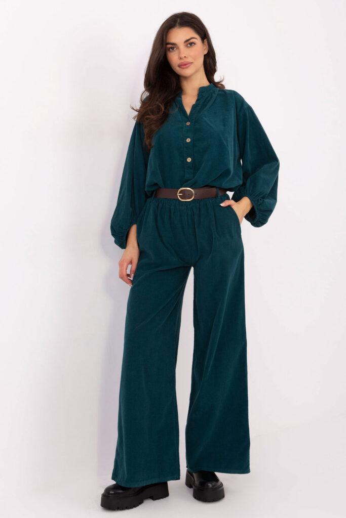 corduroy broek model 220284 Italy Moda