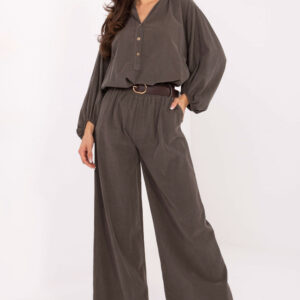 corduroy broek model 220286 Italy Moda