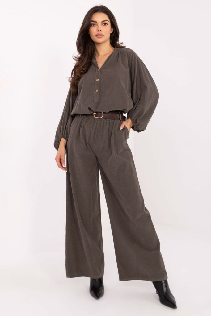 corduroy broek model 220286 Italy Moda