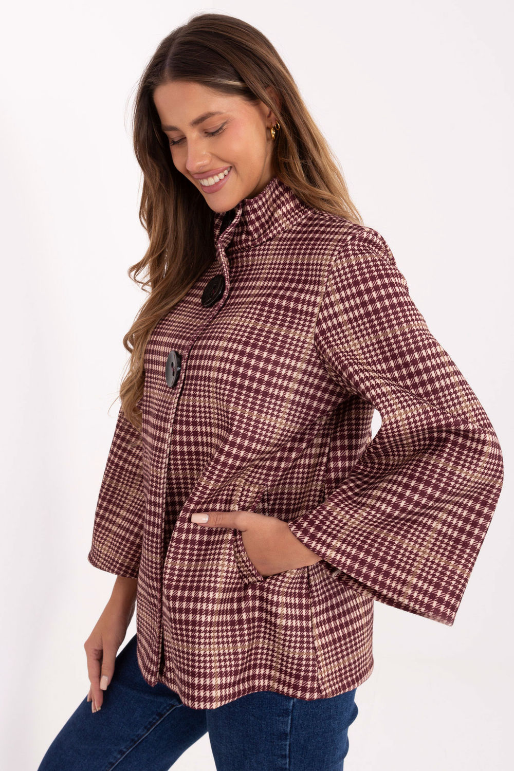 mantel model 220318 Italy Moda - Afbeelding 2