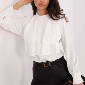 Overhemd met lange mouwen model 220444 Rue Paris