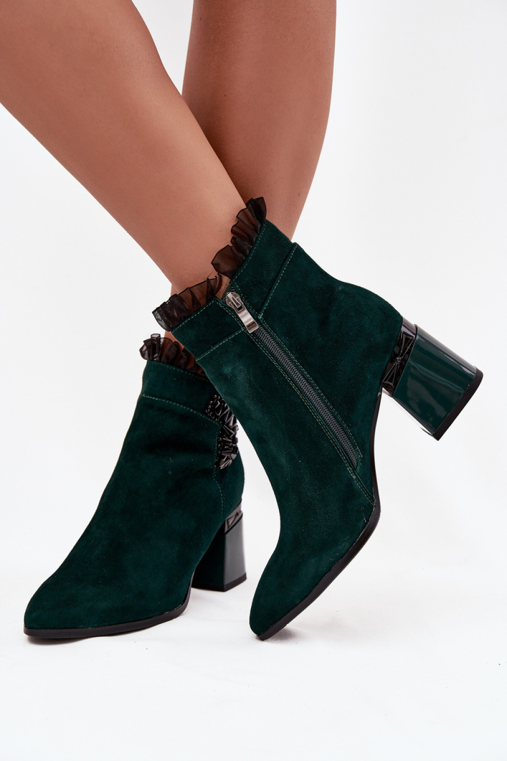 Laarsjes met hoge hak model 220504 Step in style