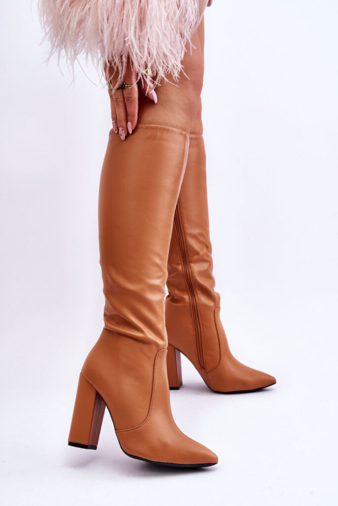 Laarzen met hoge hakken model 220513 Step in style