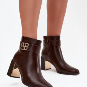 Laarsjes met hoge hak model 220693 Step in style