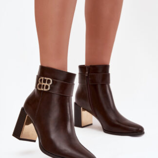 Laarsjes met hoge hak model 220693 Step in style