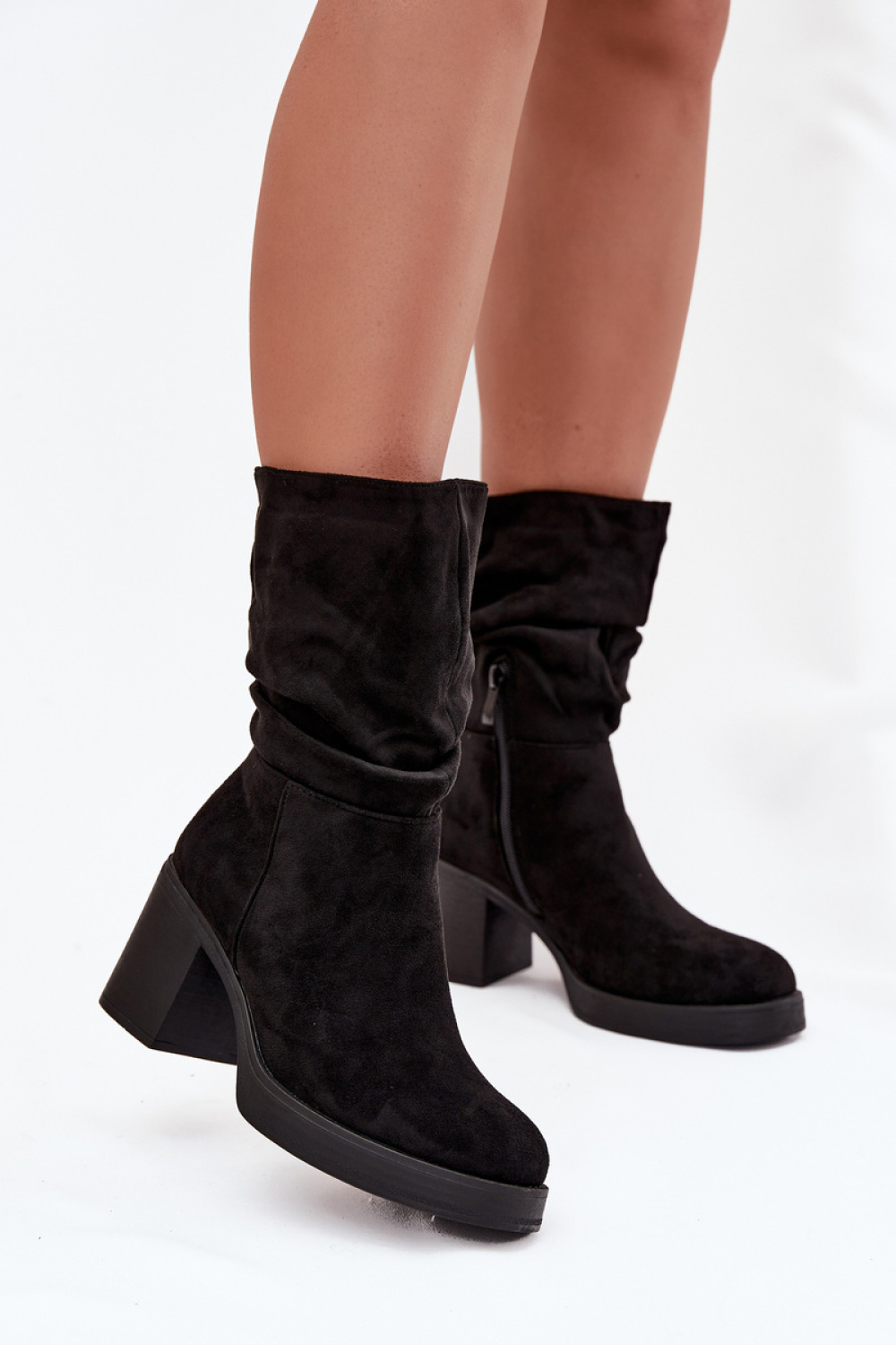 Laarsjes met hoge hak model 220695 Step in style