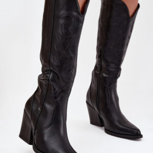 Laarzen met hoge hakken model 220714 Step in style