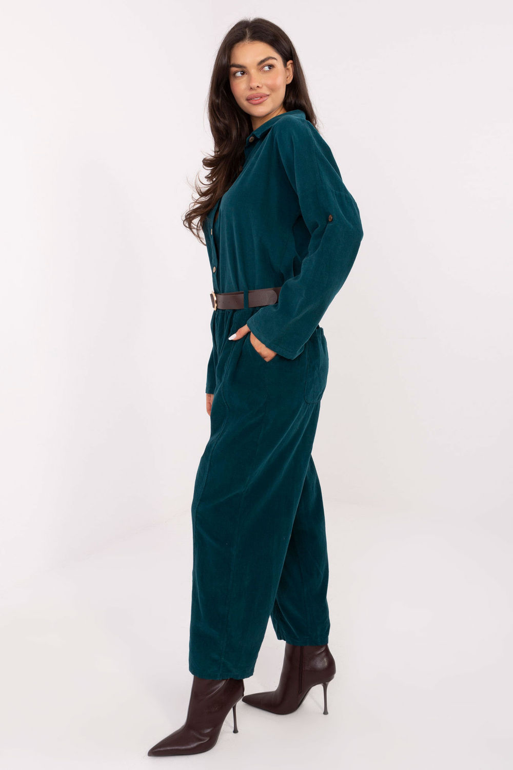 corduroy broek model 220819 Italy Moda - Afbeelding 2
