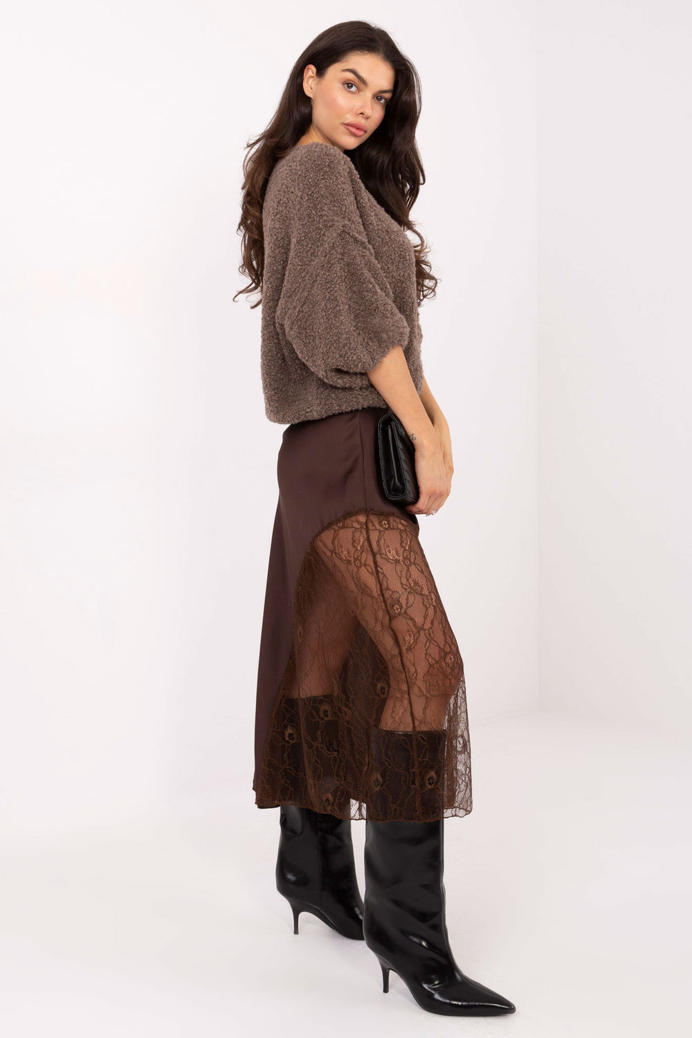 Kanten rok model 220884 Rue Paris - Afbeelding 2