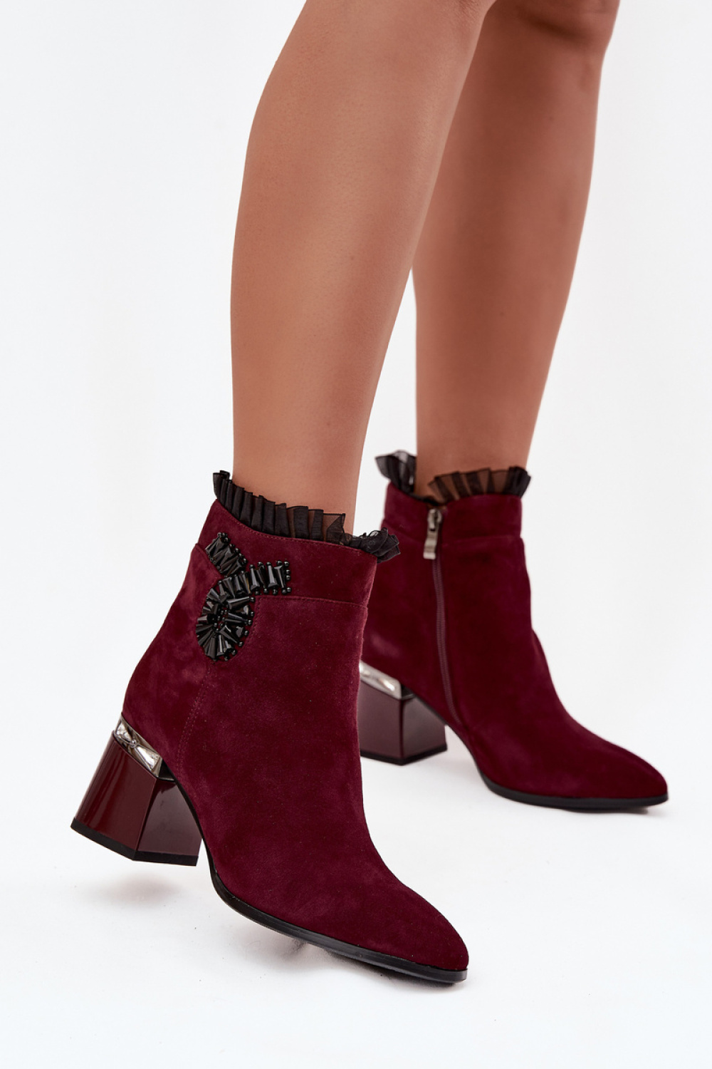 Laarsjes met hoge hak model 221134 Step in style