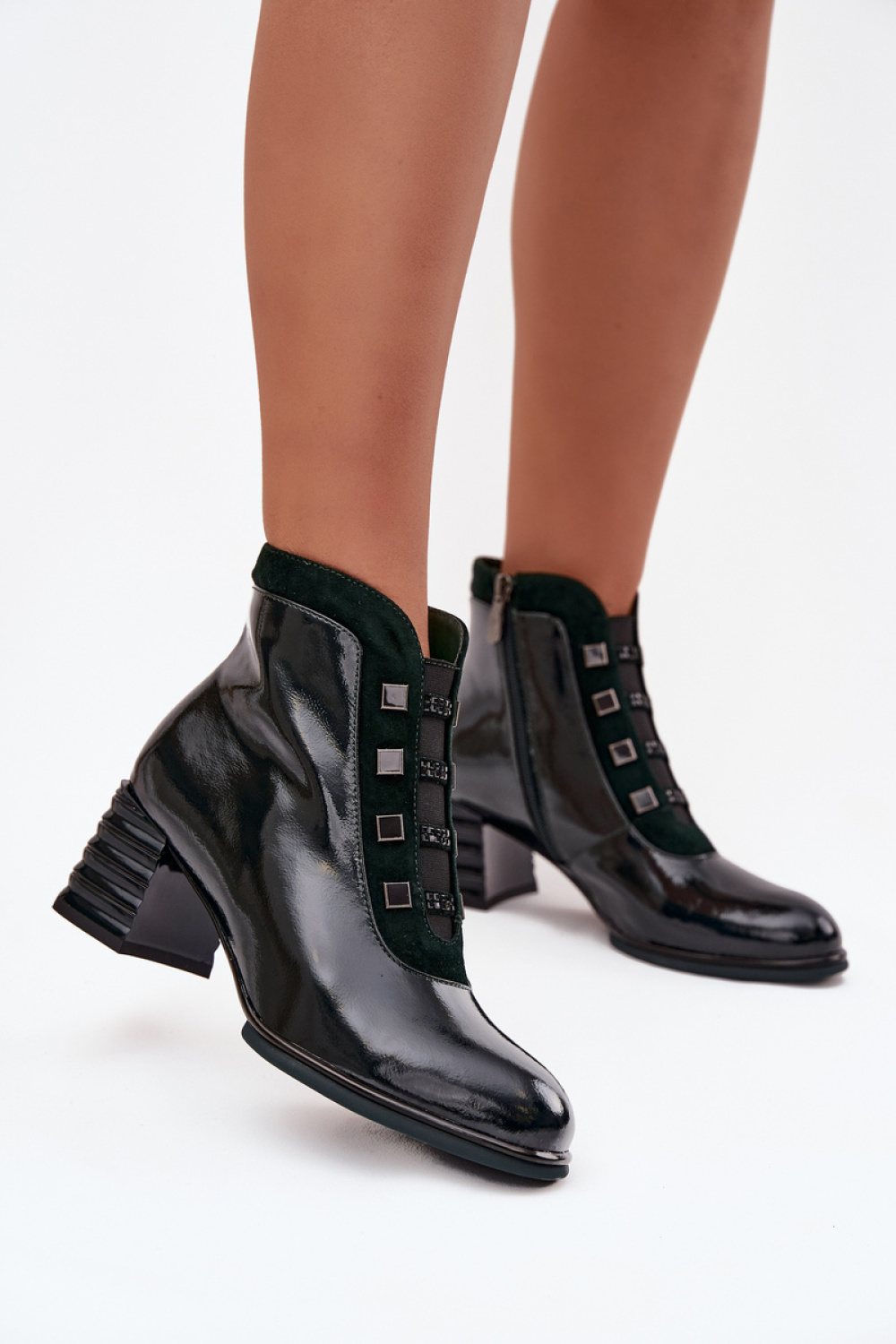 Laarsjes met hoge hak model 221140 Step in style