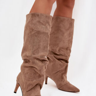 Laarzen met hoge hakken model 221153 Step in style