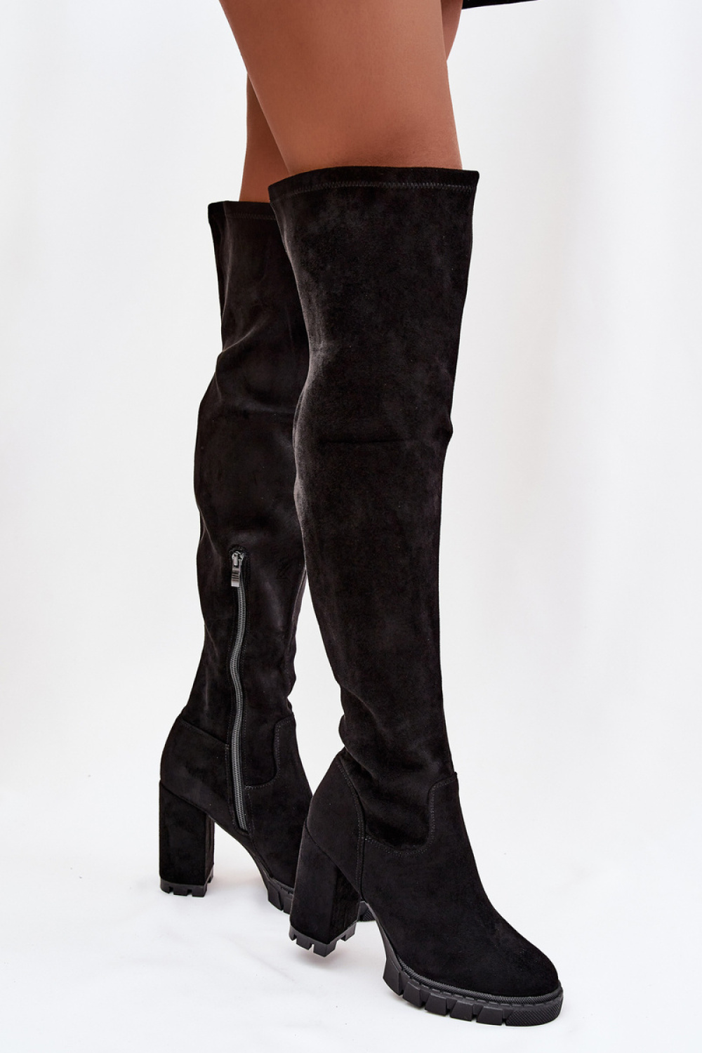 Laarzen met hoge hakken model 221155 Step in style