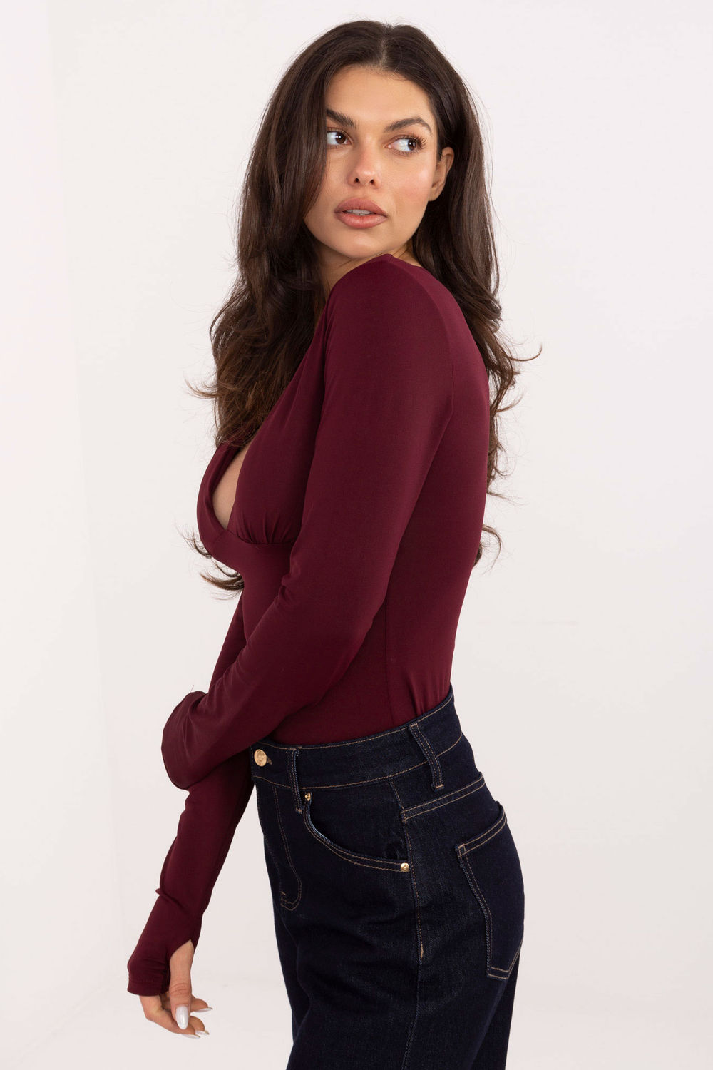 blouse model 221303 Italy Moda - Afbeelding 4