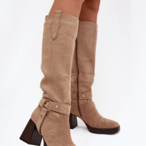 Laarzen met hoge hakken model 221526 Step in style
