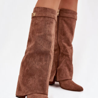 Laarzen met hoge hakken model 221530 Step in style