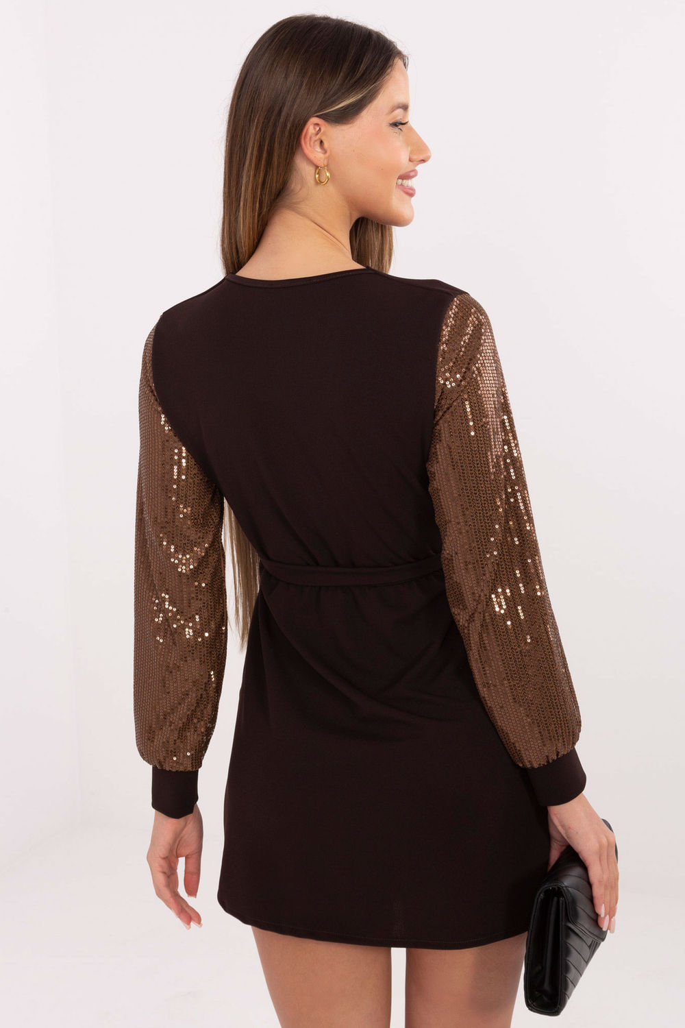 Korte jurk model 221559 Italy Moda - Afbeelding 3