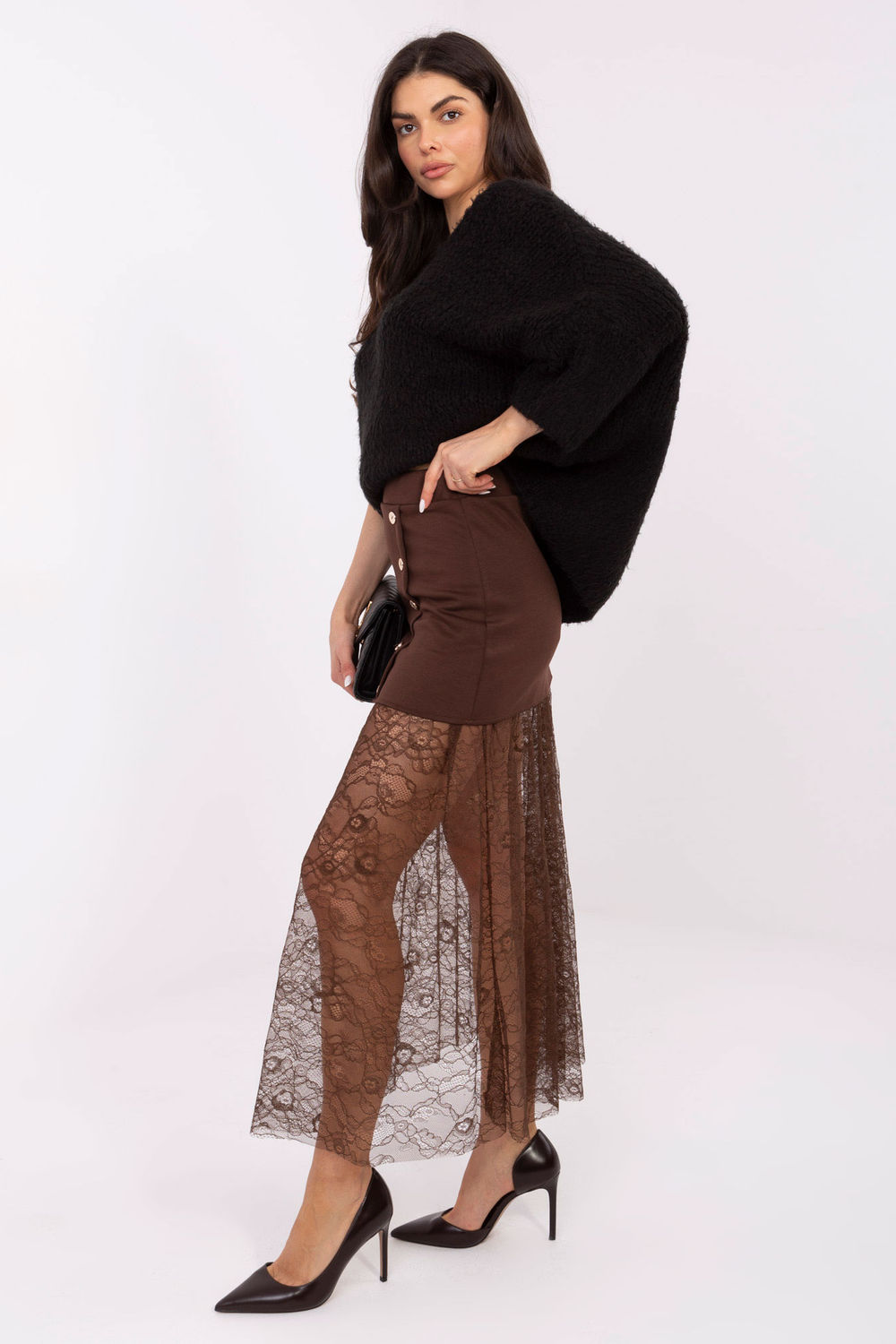 Kanten rok model 221591 Italy Moda - Afbeelding 2