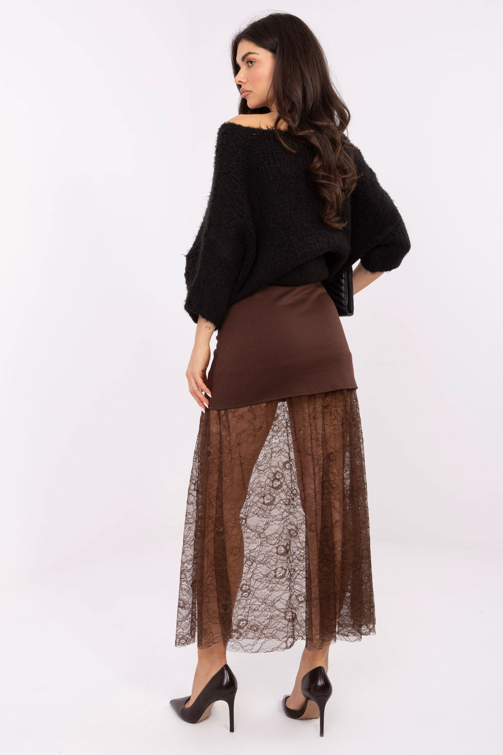 Kanten rok model 221591 Italy Moda - Afbeelding 3
