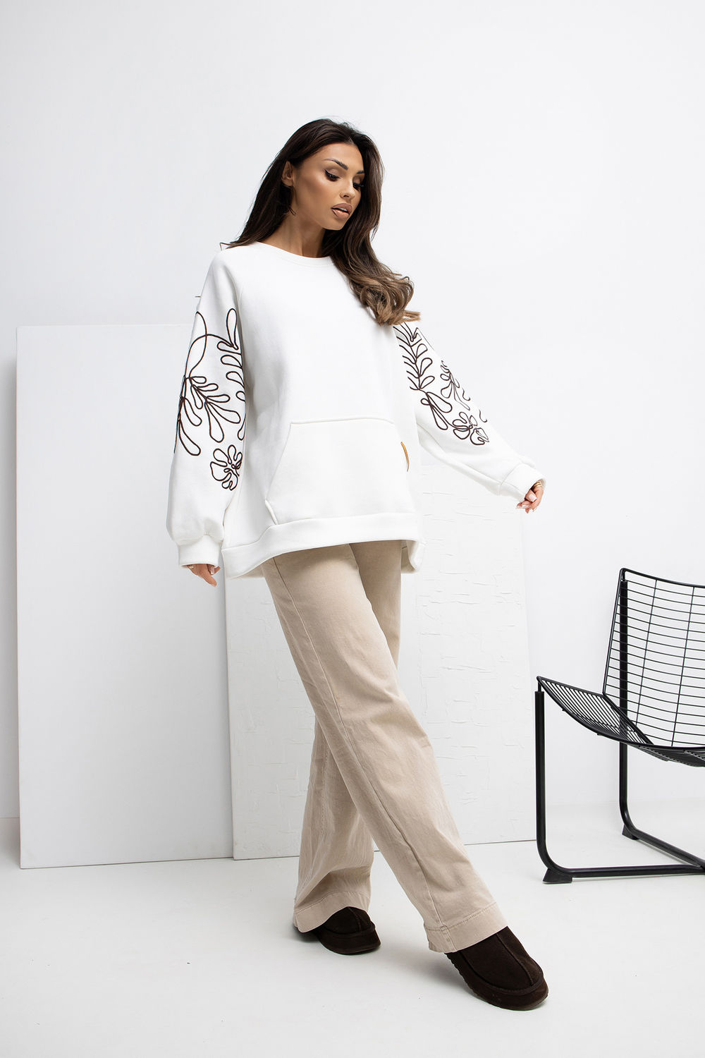 blouse model 221618 Rue Paris - Afbeelding 2