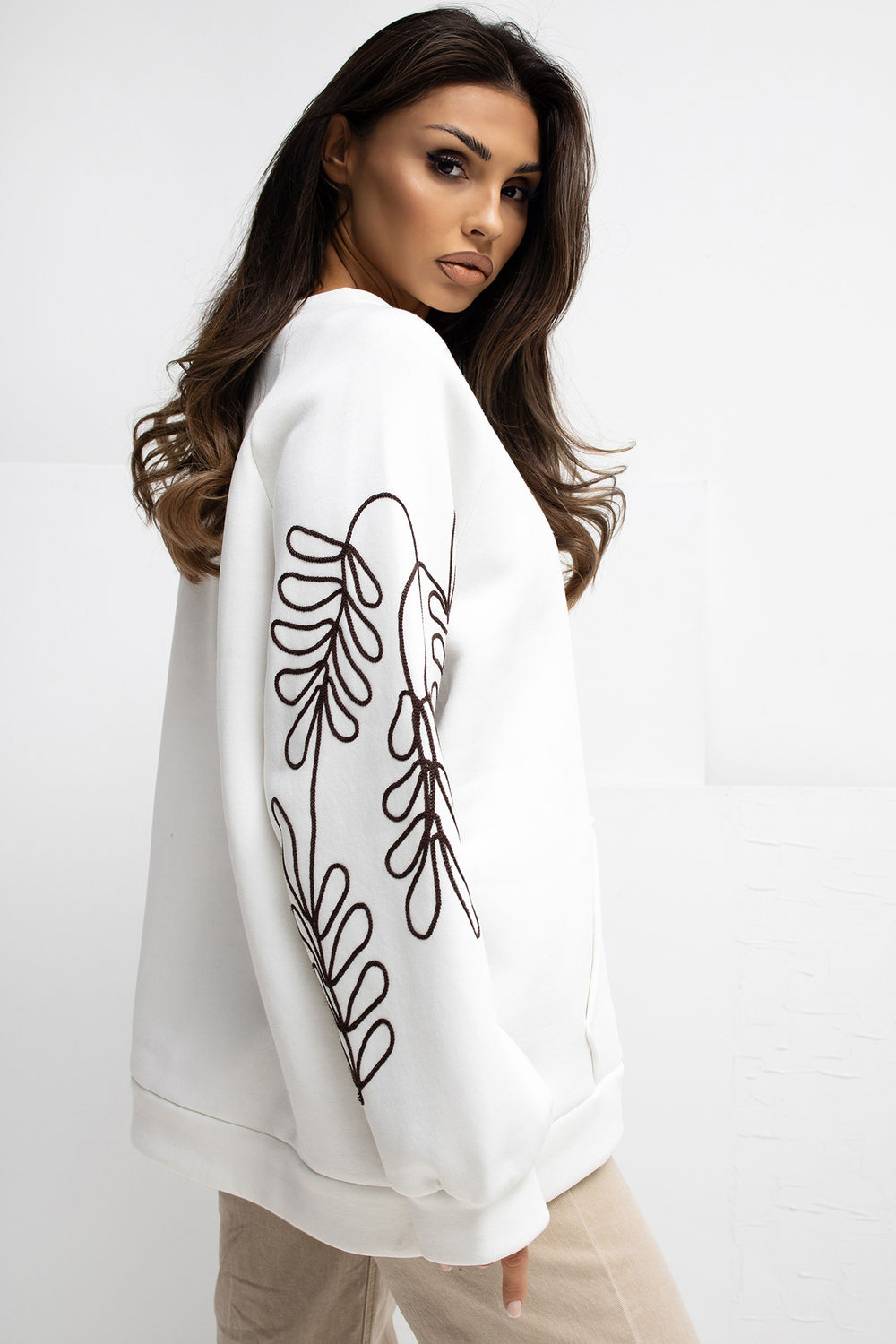 blouse model 221618 Rue Paris - Afbeelding 4