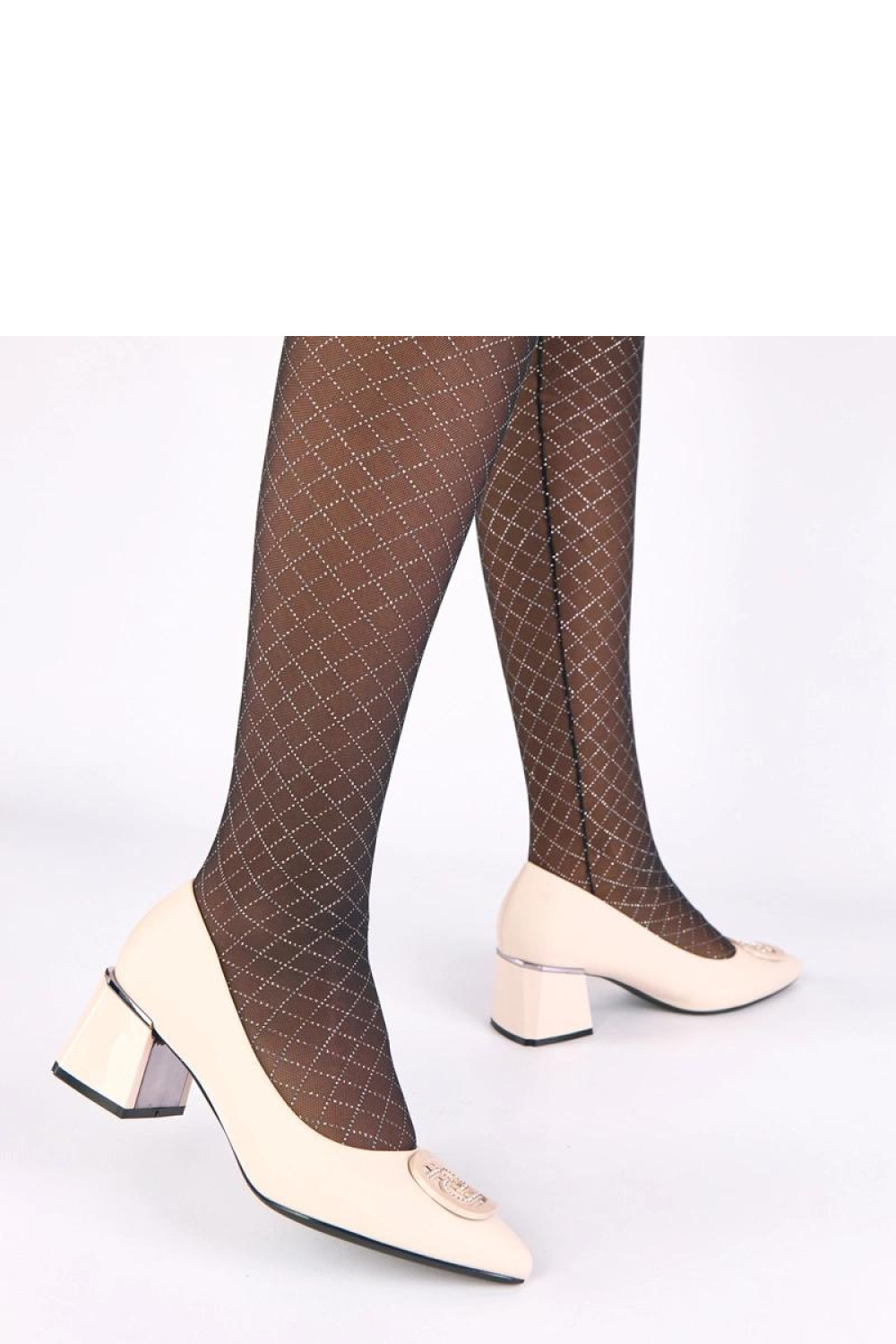 Pumps met dikke hak model 221651 Solea - Afbeelding 3