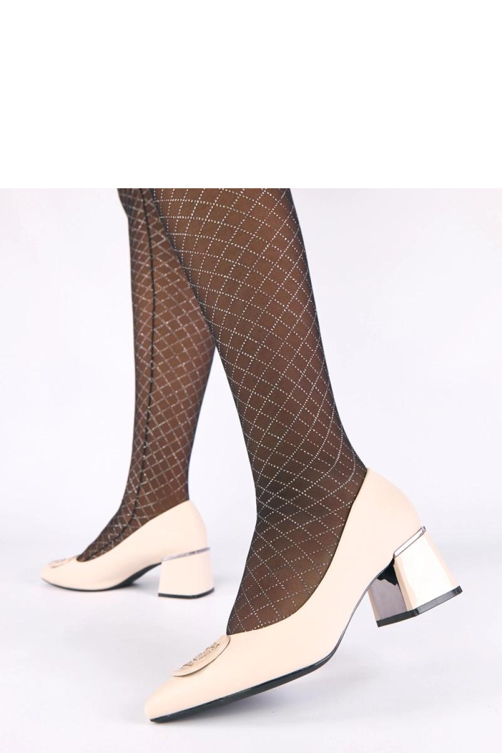 Pumps met dikke hak model 221651 Solea - Afbeelding 4