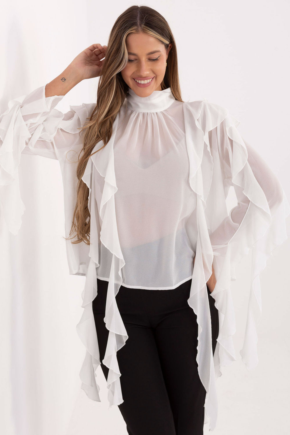 blouse model 221845 Factory Price