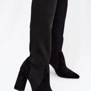 Laarzen met hoge hakken model 221897 Step in style