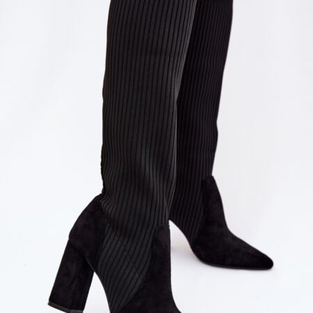 Laarzen met hoge hakken model 221897 Step in style