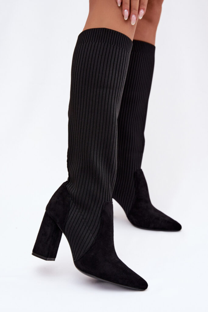 Laarzen met hoge hakken model 221897 Step in style