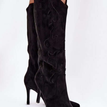 Laarzen met hoge hakken model 221906 Step in style