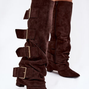 Laarzen met hoge hakken model 221908 Step in style