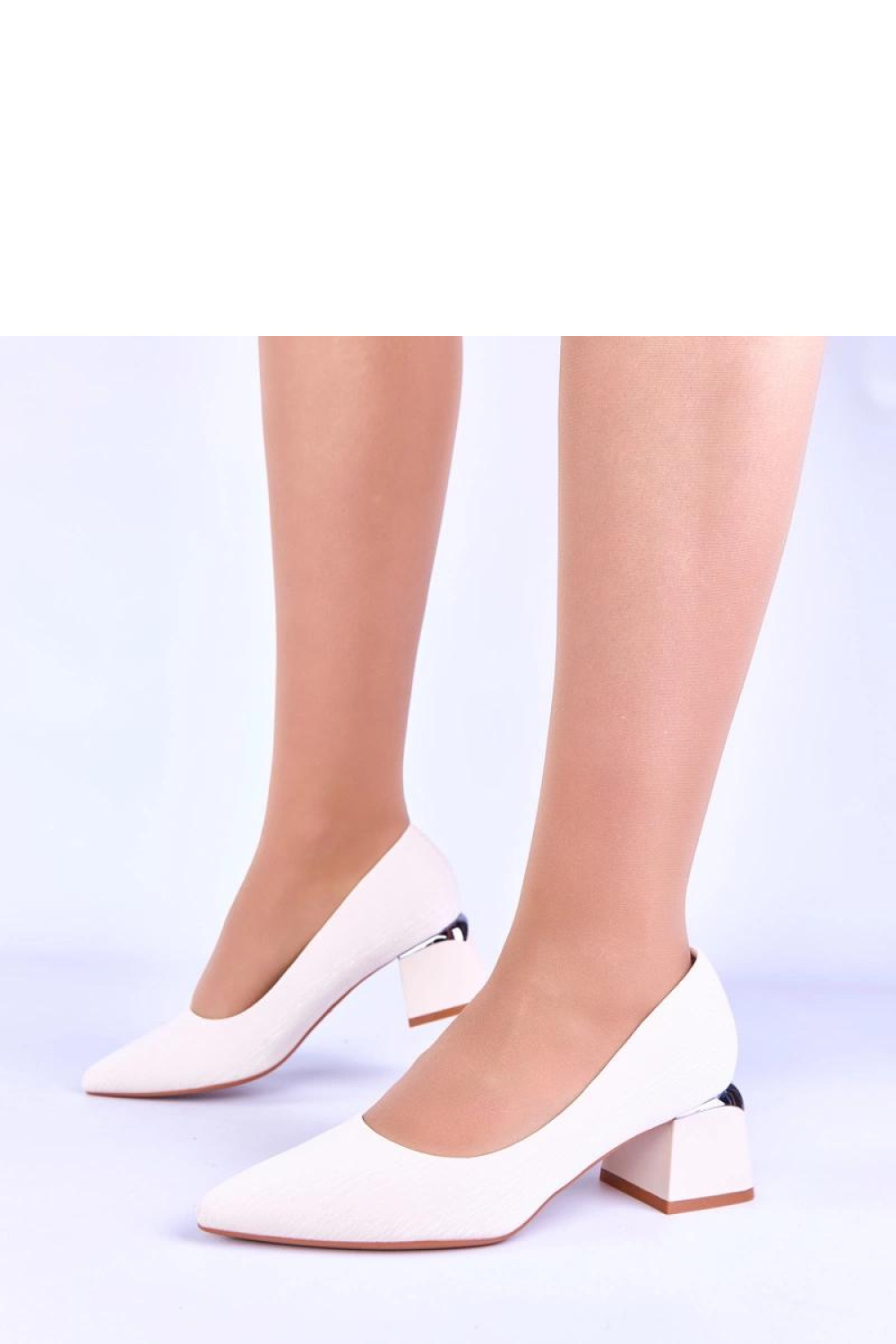 Pumps met dikke hak model 222038 Solea - Afbeelding 2