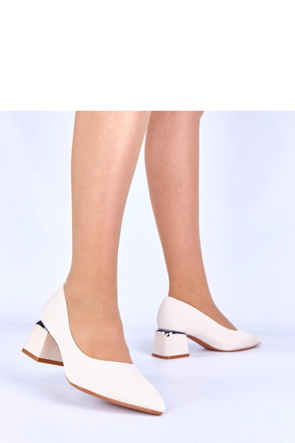 Pumps met dikke hak model 222038 Solea - Afbeelding 3