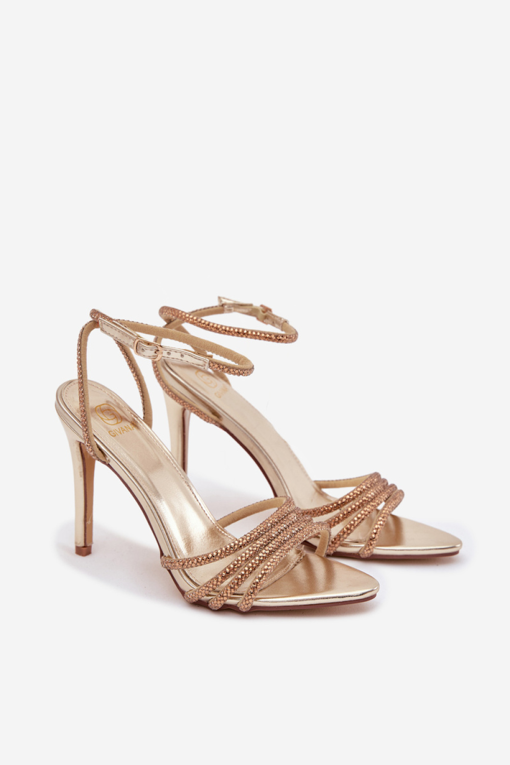 sandalen op hak model 222256 Step in style - Afbeelding 2