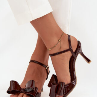 sandalen op hak model 222271 Step in style