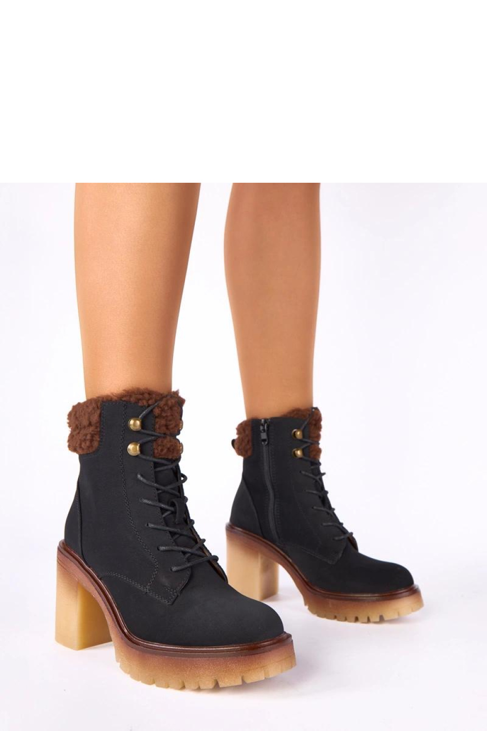 Laarsjes met hoge hak model 222347 Solea