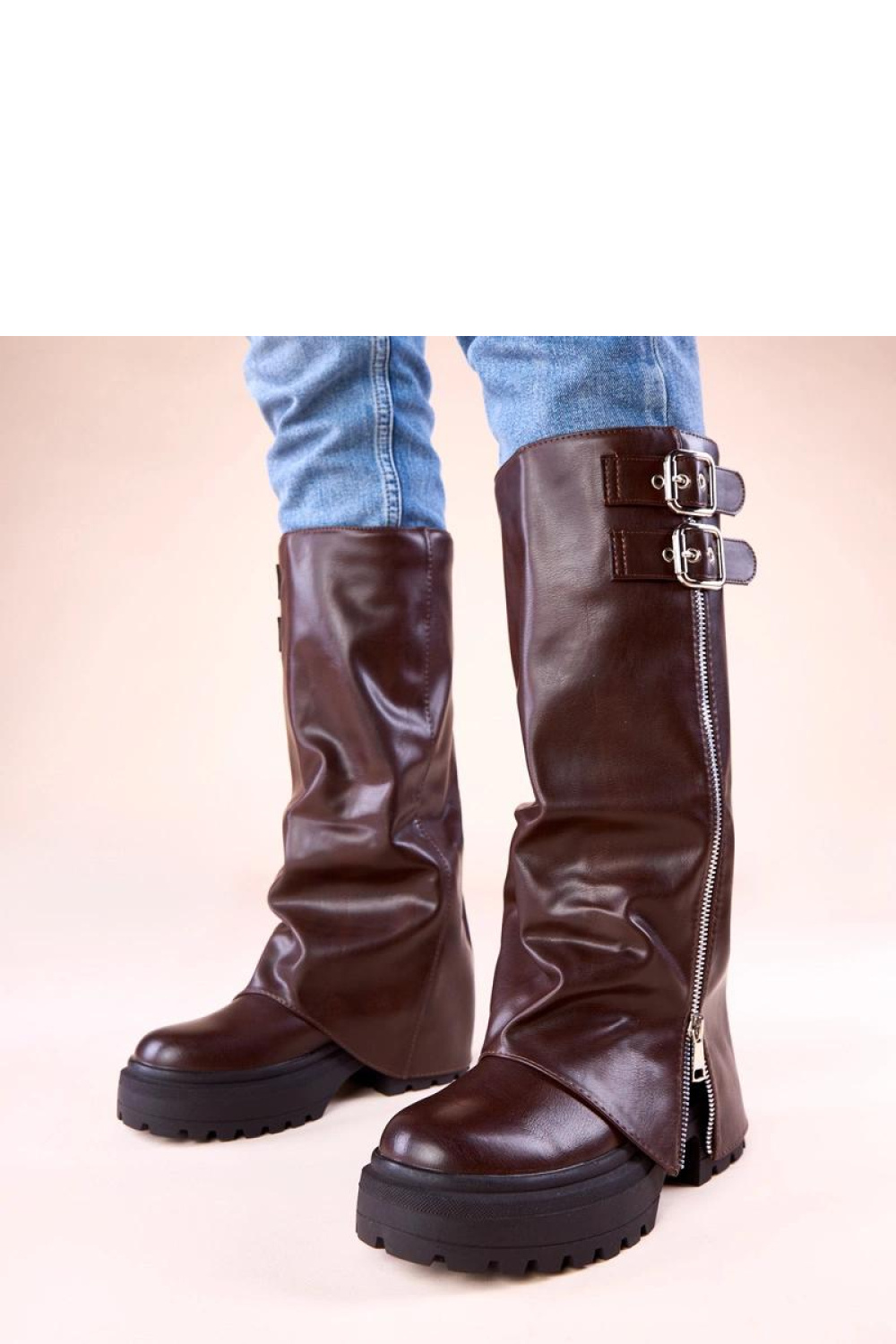 Platformlaarzen model 222372 Solea