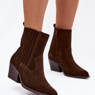 Laarsjes met hoge hak model 222486 Step in style
