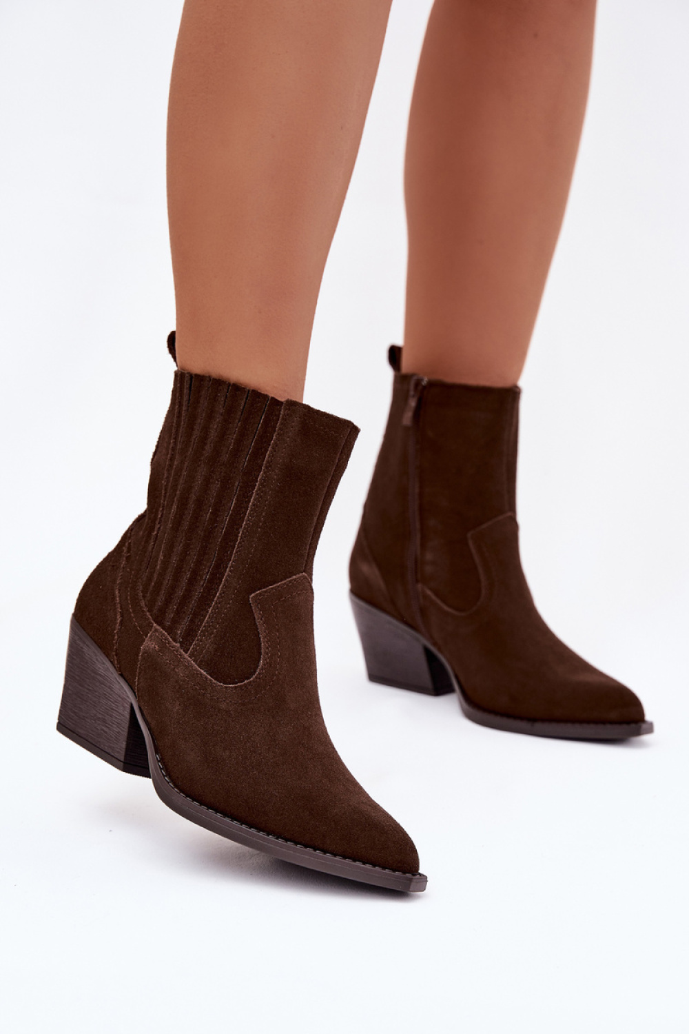 Laarsjes met hoge hak model 222486 Step in style