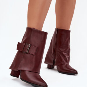 Laarsjes met hoge hak model 222489 Step in style
