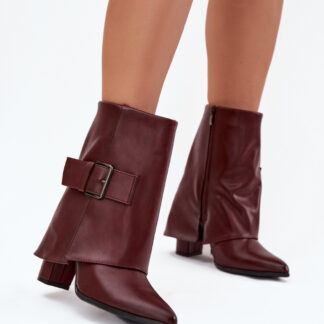Laarsjes met hoge hak model 222489 Step in style