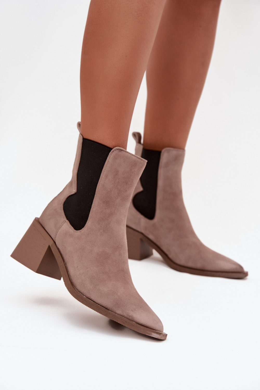 Laarsjes met hoge hak model 222524 Step in style
