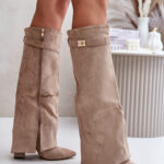 Laarzen met hoge hakken model 222536 Step in style