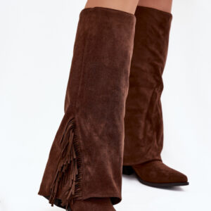 Laarzen met hoge hakken model 222537 Step in style