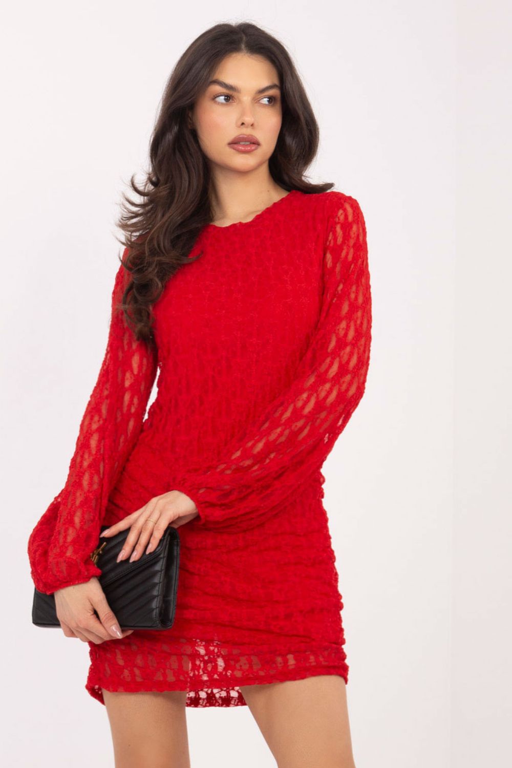Korte jurk model 222594 Italy Moda - Afbeelding 4