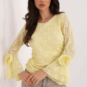 Kanten blouse model 222737 Italy Moda