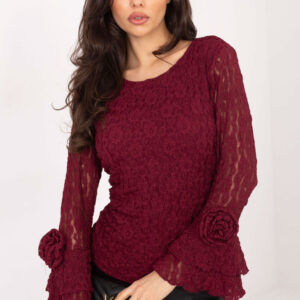 Kanten blouse model 222740 Italy Moda