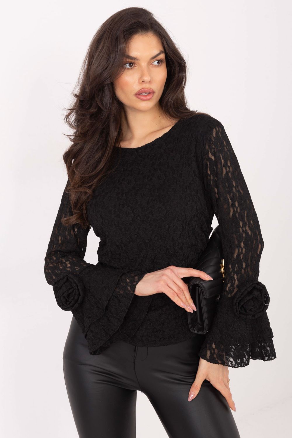 Kanten blouse model 222736 Italy Moda - Afbeelding 4